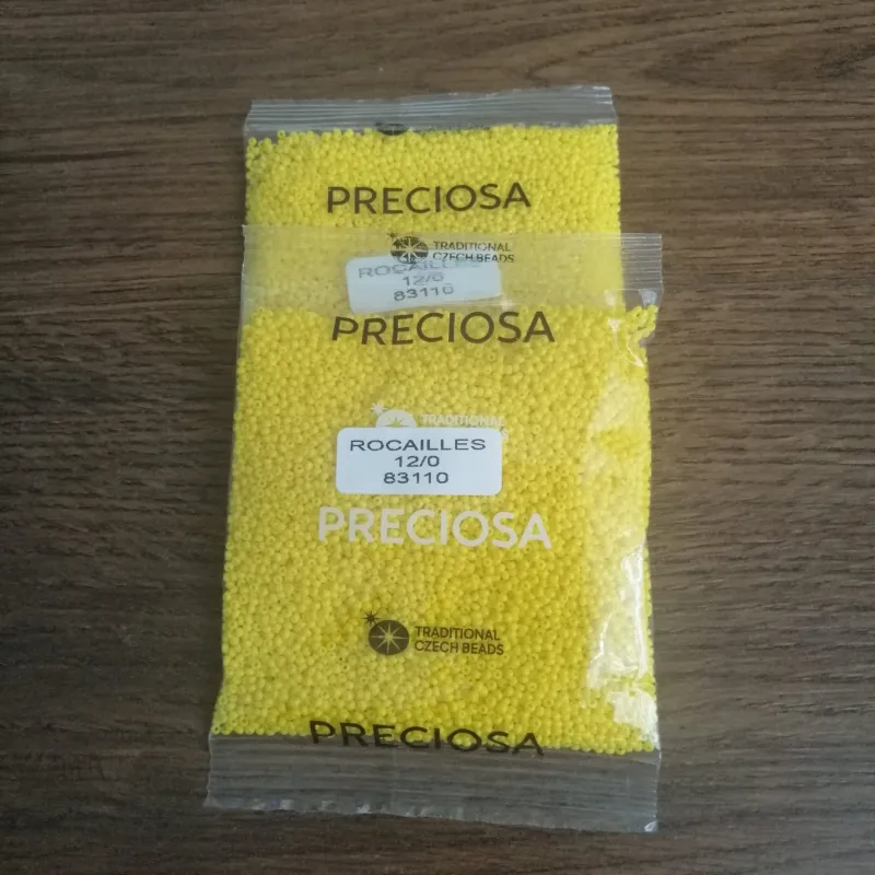 Preciosa Round Seed Beads 83110 12/0 3.5 Oz 4