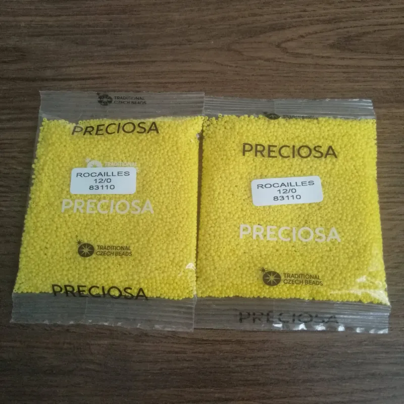 Preciosa Round Seed Beads 83110 12/0 3.5 Oz 5