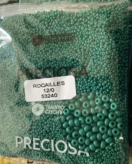 Preciosa Round Seed Beads 53240 12/0 3.5 Oz
