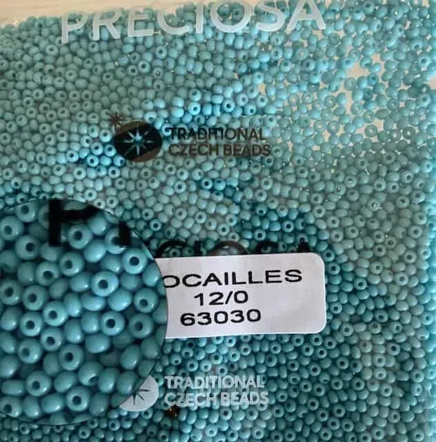 Preciosa Round Seed Beads 63030 12/0 3.5 Oz 5