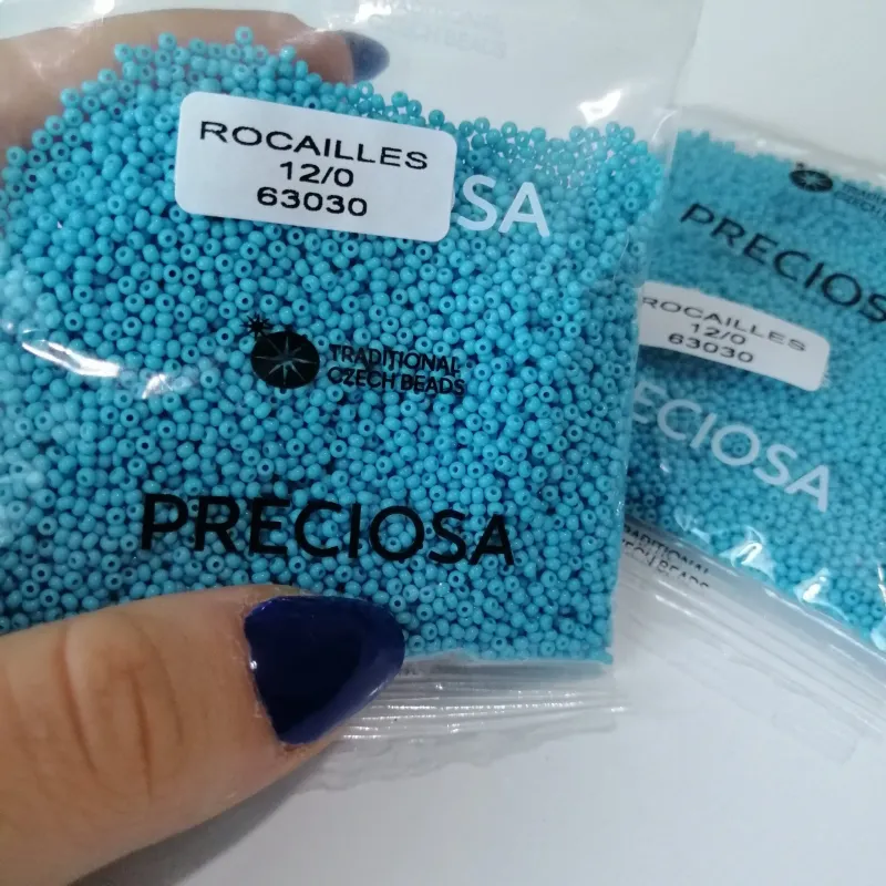 Preciosa Round Seed Beads 63030 12/0 3.5 Oz