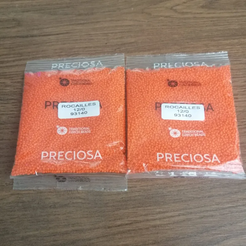 Preciosa Round Seed Beads 93140 12/0 3.5 Oz 4