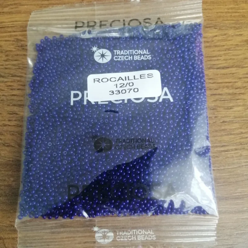 Preciosa Round Seed Beads 33070 12/0 3.5 Oz 2