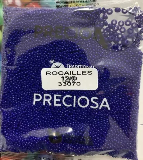 Preciosa Round Seed Beads 33070 12/0 3.5 Oz 5