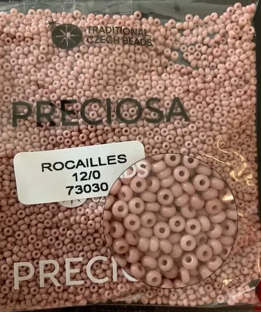 Preciosa Round Seed Beads 73030 12/0 3.5 Oz
