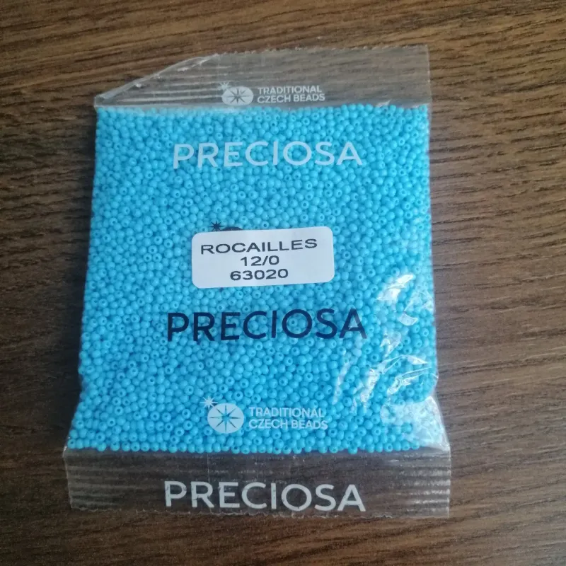 Preciosa Round Seed Beads 63020 12/0 3.5 Oz 2