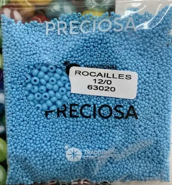 Preciosa Round Seed Beads 63020 12/0 3.5 Oz 5