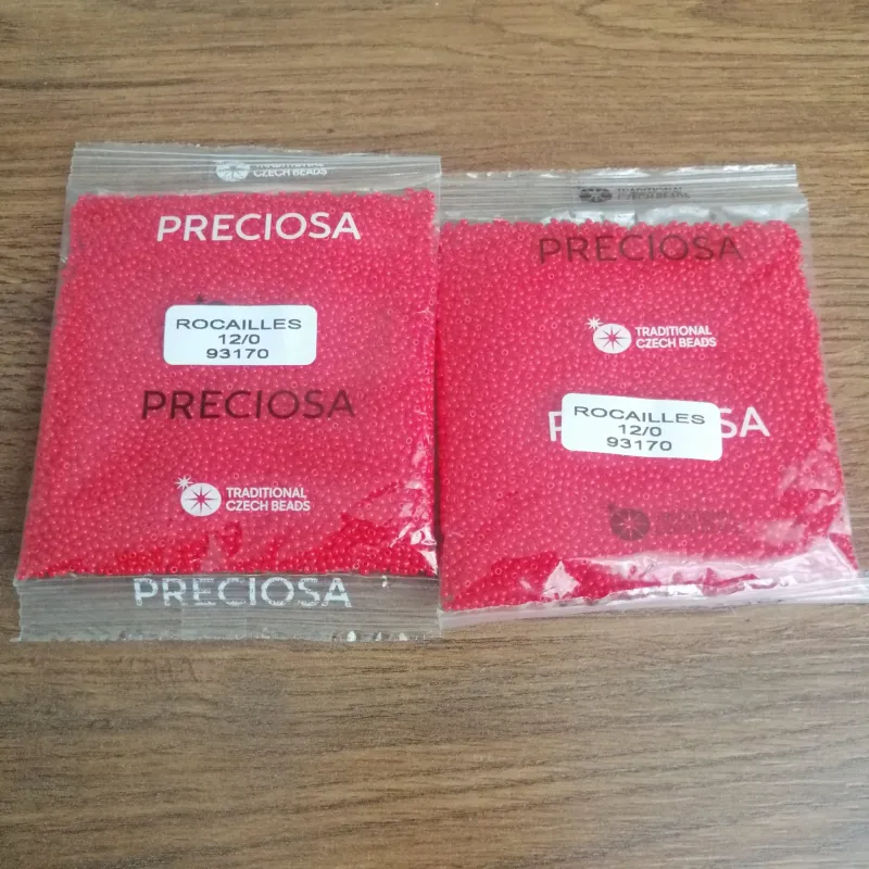 Preciosa Round Seed Beads 93170 12/0 50 gr. 1.7 Oz 3