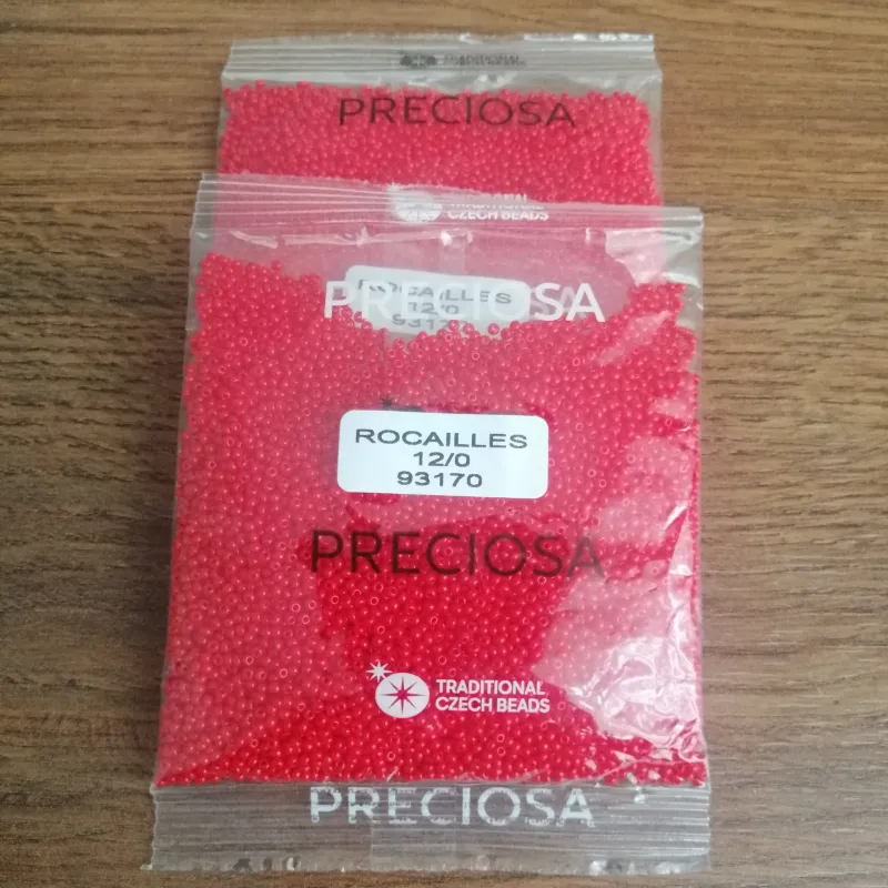 Preciosa Round Seed Beads 93170 12/0 50 gr. 1.7 Oz 4