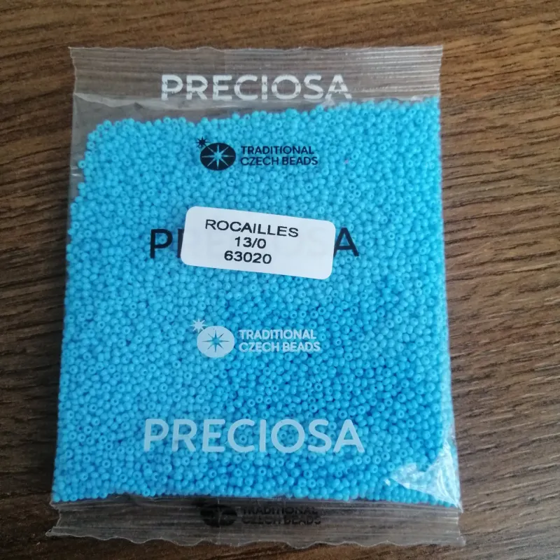 Preciosa Round Seed Beads 63020 13/0 3.5 Oz 2