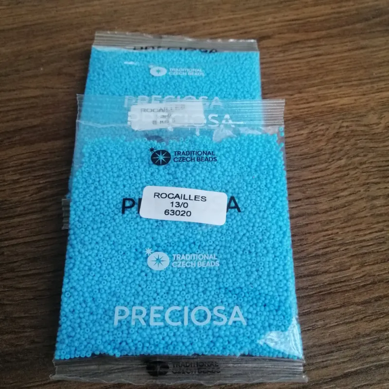 Preciosa Round Seed Beads 63020 13/0 3.5 Oz 3