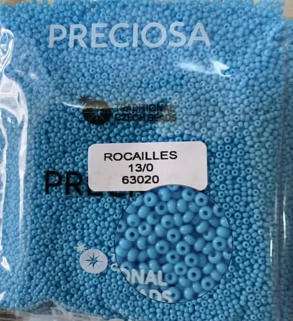Preciosa Round Seed Beads 63020 13/0 3.5 Oz 5