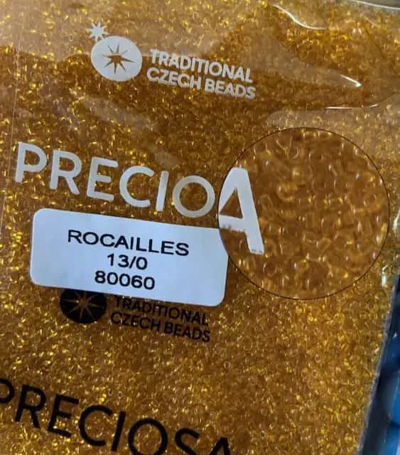 Preciosa Round Seed Beads 80060 13/0 3.5 Oz