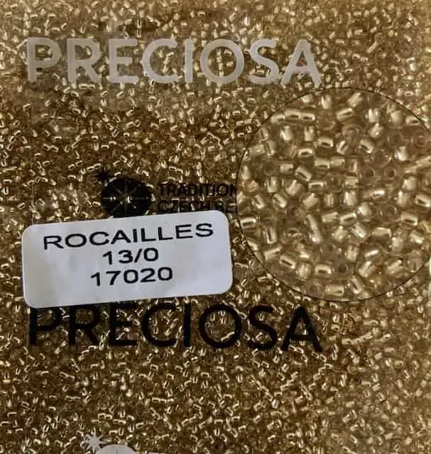 Preciosa Round Seed Beads 17020 13/0 3.5 Oz