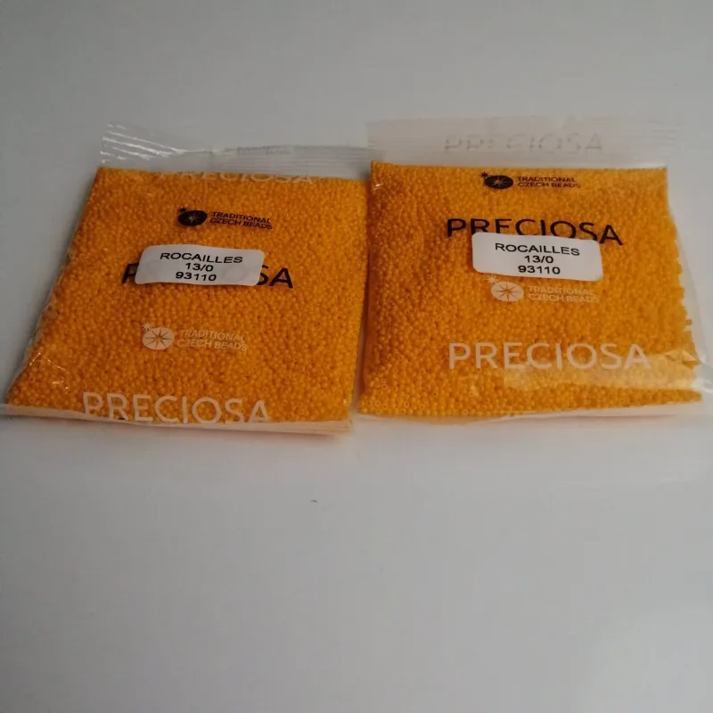 Preciosa Round Seed Beads 93110 13/0 3.5 Oz 3