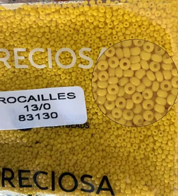 Preciosa Round Seed Beads 83130 13/0 3.5 Oz