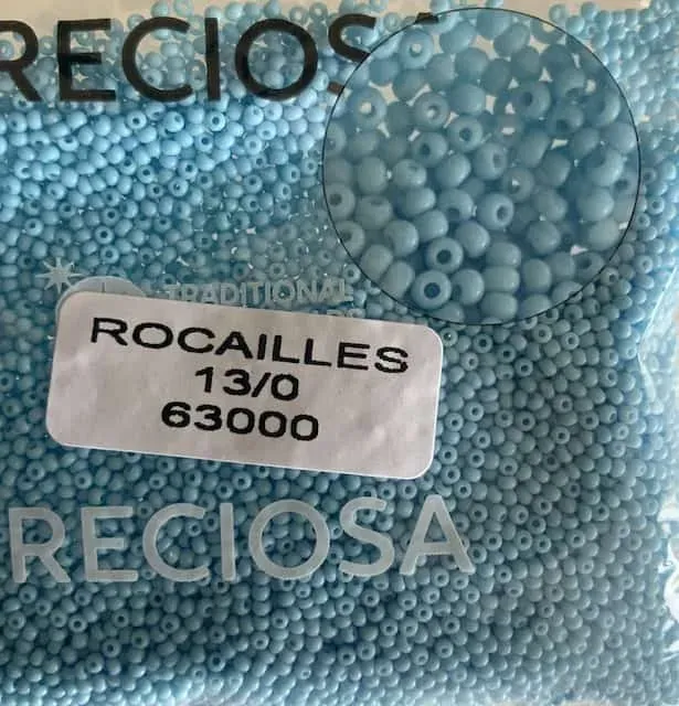 Preciosa Round Seed Beads 63000 13/0 3.5 Oz