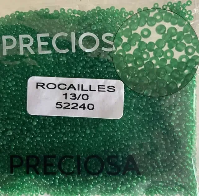 Preciosa Round Seed Beads 52240 13/0 3.5 Oz