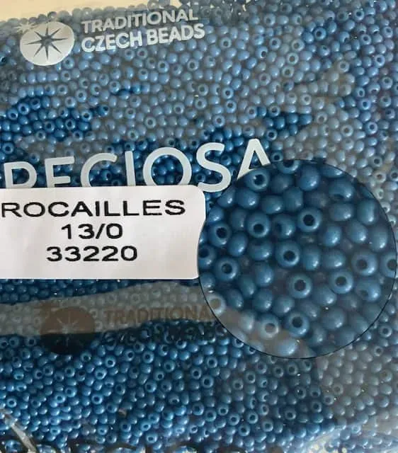 Preciosa Round Seed Beads 33220 13/0 3.5 Oz