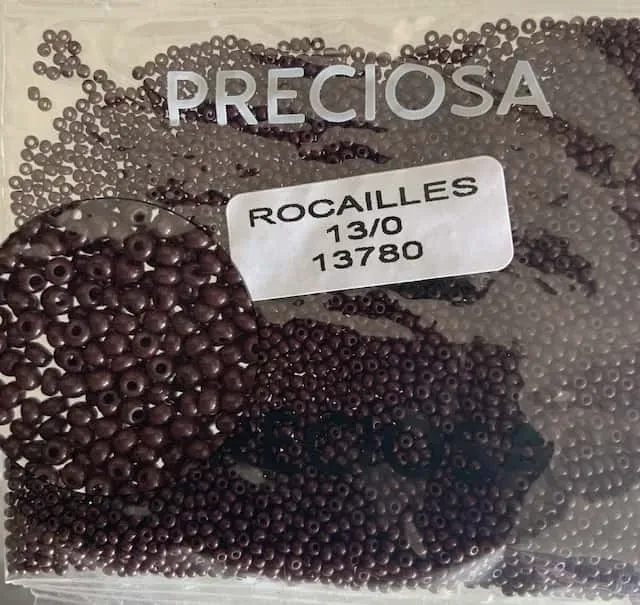 Preciosa Round Seed Beads 13780 13/0 3.5 Oz