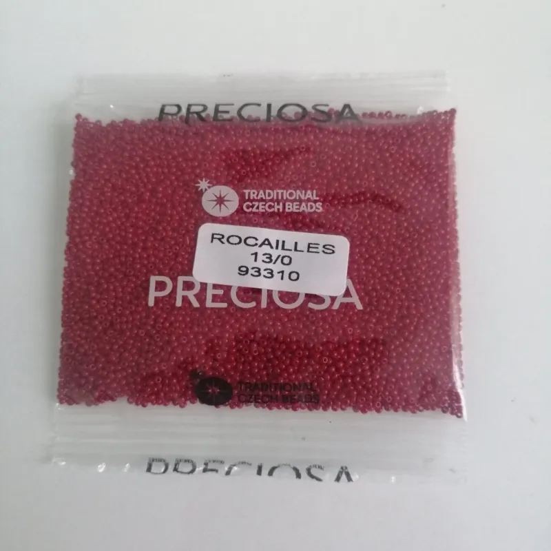 Preciosa Round Seed Beads 93310 13/0 3.5 Oz 3