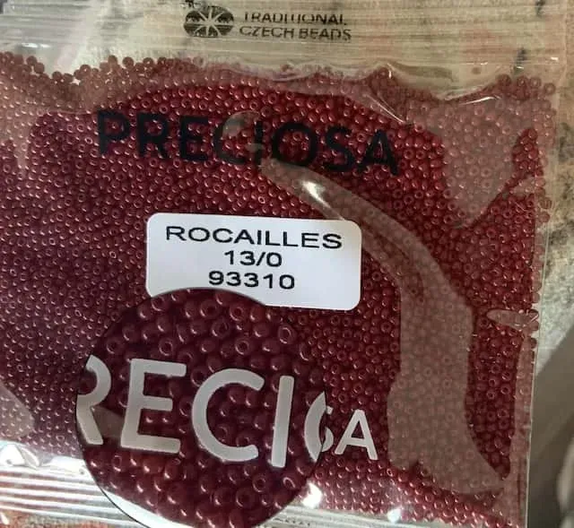 Preciosa Round Seed Beads 93310 13/0 3.5 Oz 5