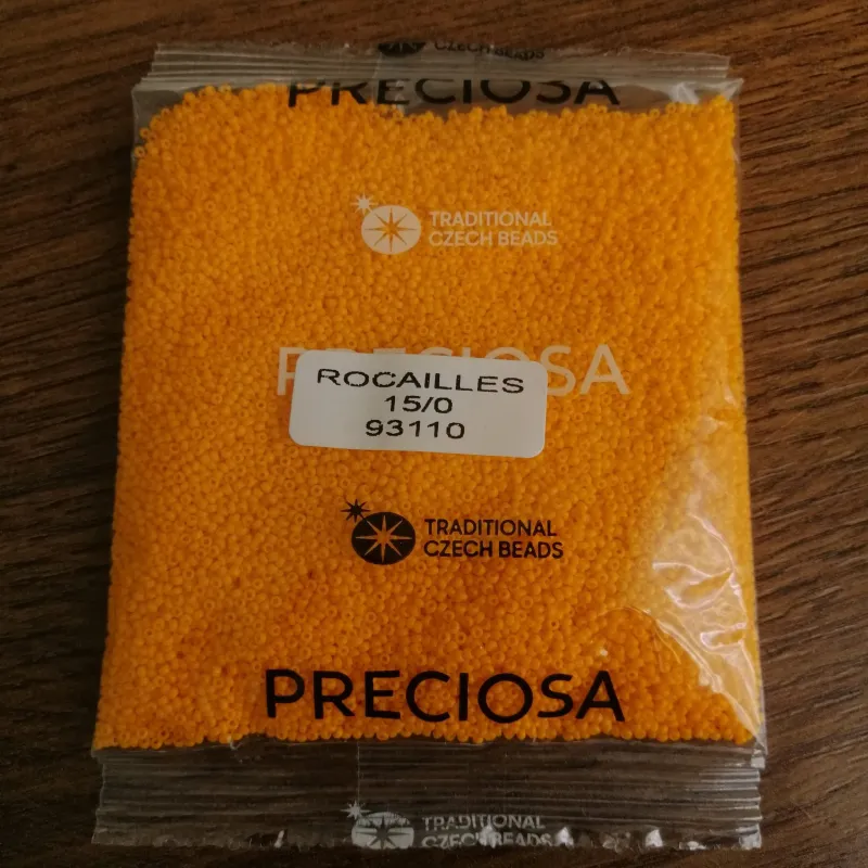 Preciosa Round Seed Beads 93110 15/0 3.5 Oz 3