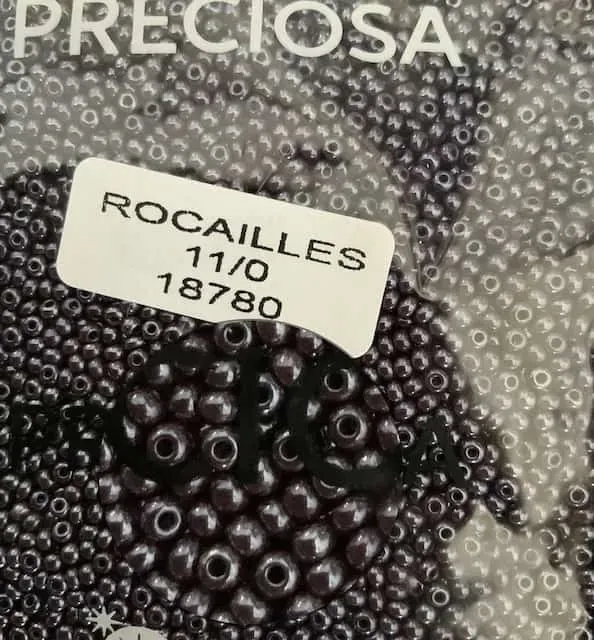Preciosa Round Seed Beads 18780 11/0 3.5 Oz