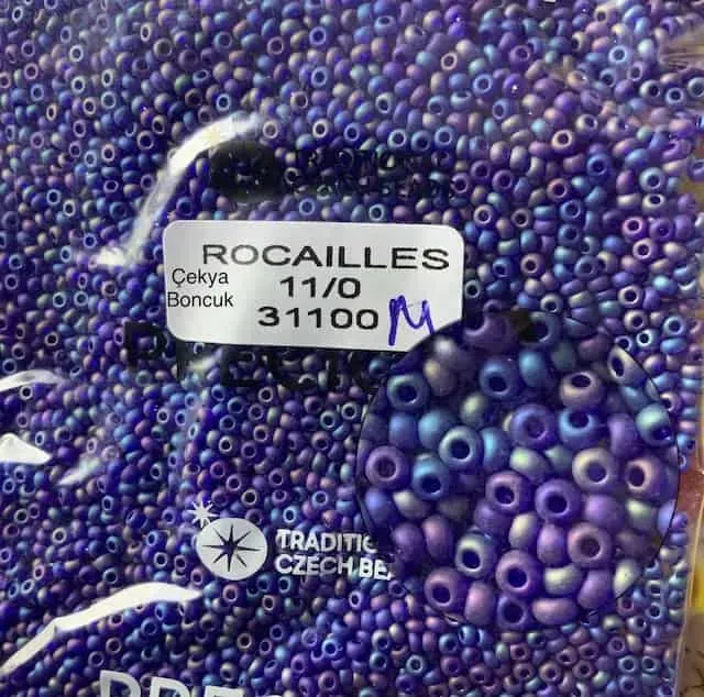 Preciosa Round Seed Beads 31100 11/0 3.5 Oz Matte