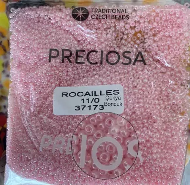 Preciosa Round Seed Beads 37173 11/0 3.5 Oz