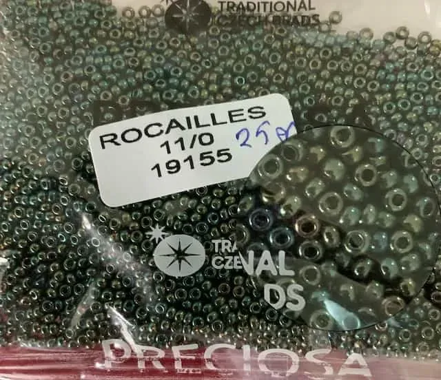 Preciosa Round Seed Beads 19155 11/0 3.5 Oz