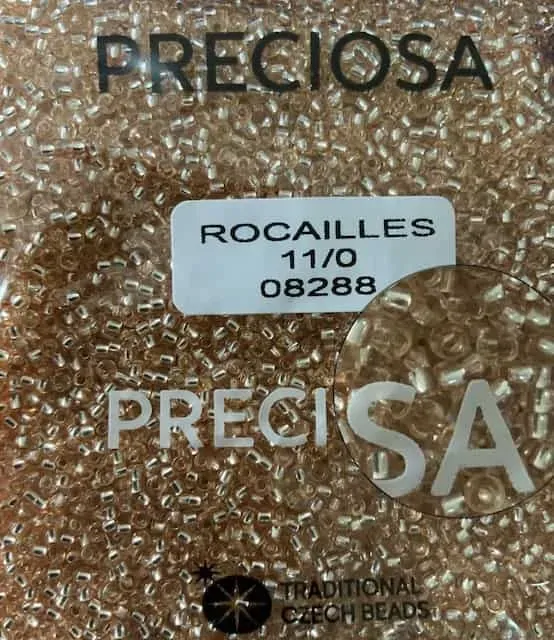 Preciosa Round Seed Beads 03331 11/0 3.5 Oz