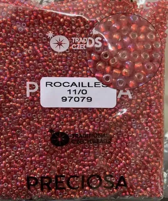 Preciosa Round Seed Beads 97079 11/0 3.5 Oz