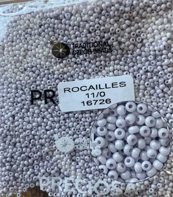 Preciosa Round Seed Beads 16726 11/0 3.5 Oz