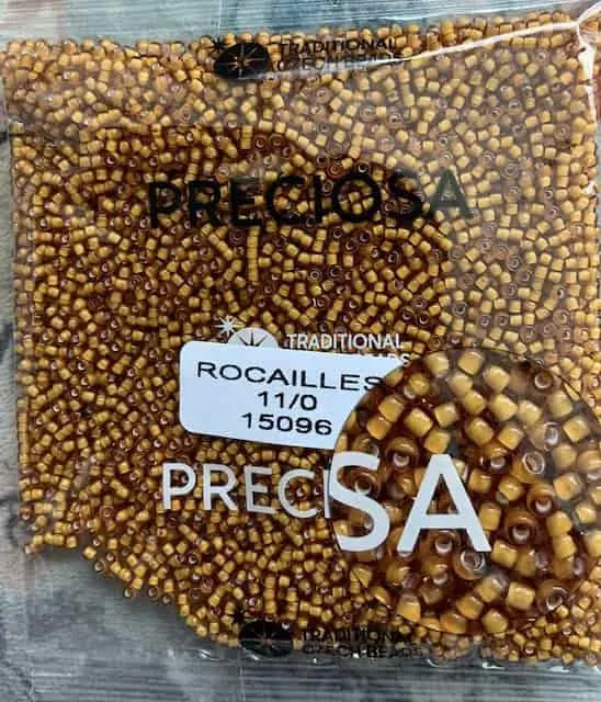 Preciosa Round Seed Beads 15096 11/0 3.5 Oz