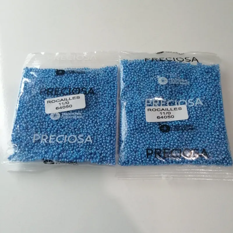 Preciosa Round Seed Beads 64050 11/0 50 gr. 1.7 Oz 4