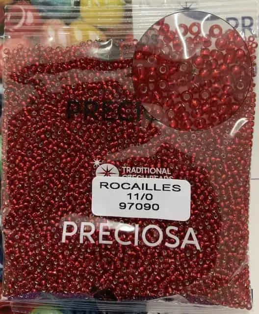 Preciosa Round Seed Beads 97090 11/0 3.5 Oz