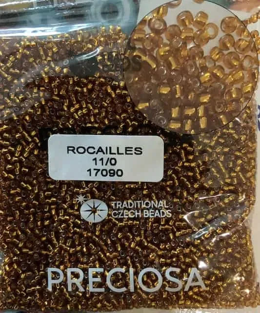 Preciosa Round Seed Beads 17090 11/0 3.5 Oz