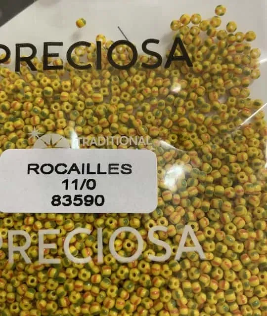 Preciosa Round Seed Beads 83590 11/0 3.5 Oz