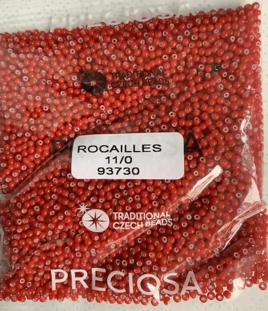 Preciosa Round Seed Beads 93730 11/0 3.5 Oz