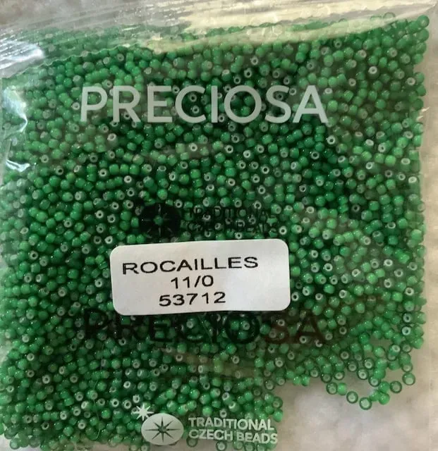 Preciosa Round Seed Beads 53712 11/0 3.5 Oz