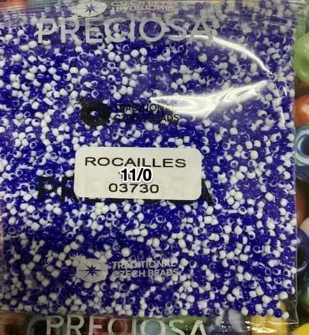 Preciosa Round Seed Beads 03730 11/0 3.5 Oz