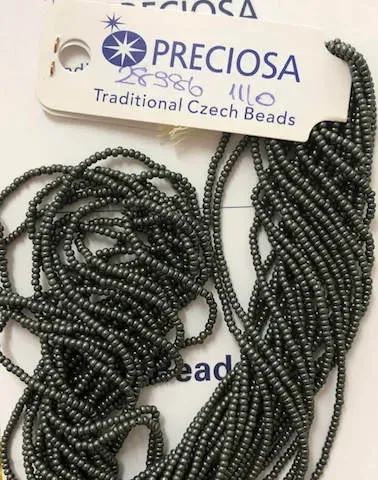 Preciosa Round Seed Beads 28986 11/0 3.5 Oz 3