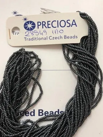 Preciosa Round Seed Beads 28949 11/0 3.5 Oz 4
