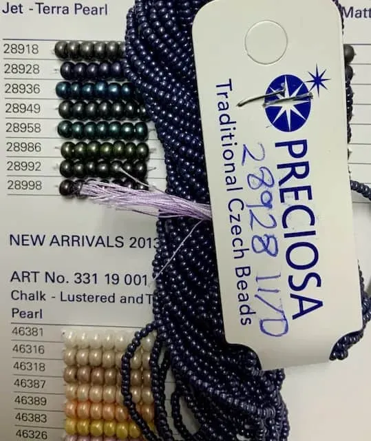 Preciosa Round Seed Beads 28928 11/0  3.5 Oz 2