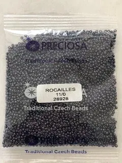 Preciosa Round Seed Beads 28928 11/0 3.5 Oz