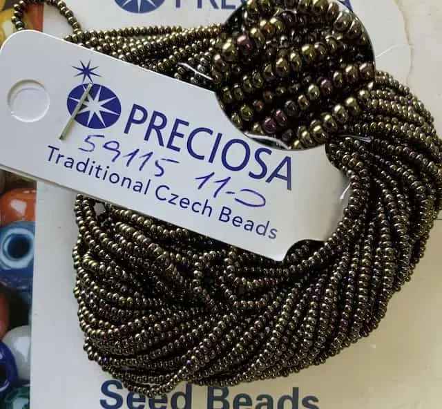 Preciosa Round Seed Beads 59115 11/0 3.5 Oz 2