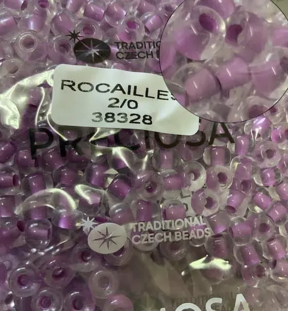 Preciosa Round Seed Beads 38328 2/0 3.5 Oz