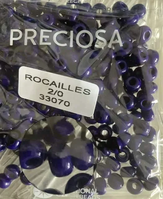 Preciosa Round Seed Beads 33070 2/0 3.5 Oz
