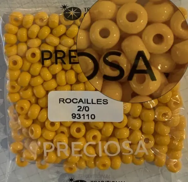 Preciosa Round Seed Beads 93110 2/0 3.5 Oz